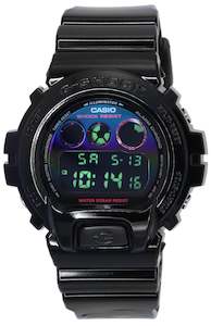 Casio G-Shock Virtual Rainbow Digital Quartz DW-6900RGB-1 DW6900RGB-1 200M Men's Watch