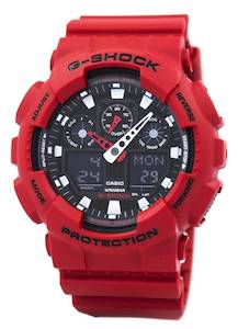 Watch: Casio G-Shock Analog-Digital Men's Watch GA-100B-4A