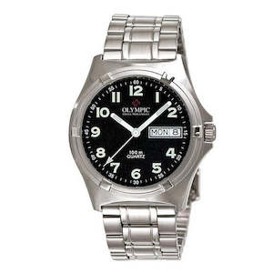 Mens Olympic Work Watch - Black- Engineered for Endurance