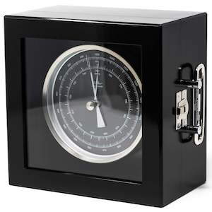 Black Edition  Aneroid Precision Barometer Made in Germany