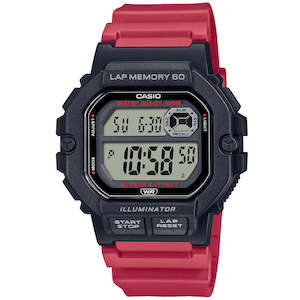 Casio Men's 100M Runners Watch 60 Lap WS1400H-4AV