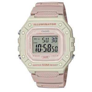 Casio Youth Digital Pink White W218HC-4A2V