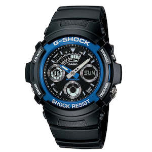 Casio G-Shock Watch - World Time - Shock Resistant - AW-591-2A