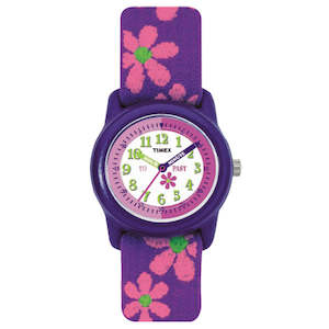 Timex Kids 89022 Pink flowers theme watch