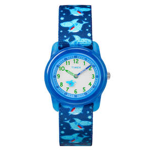 Timex Kids Analog Blue Shark Watch - TW7C13500