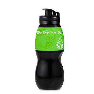 Classic Bottle - 750ml - Black With A Green Sleeve