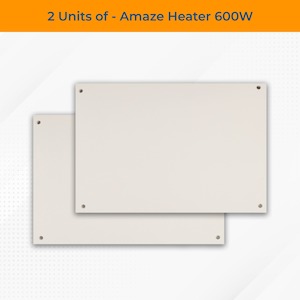 2 Units of Maxi 600W Heater