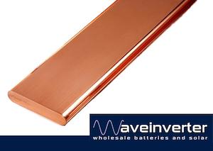 Copper Bus Bar 1 metre 1500A