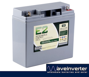 Electrical distribution equipment wholesaling: 12V 22AH NOMAD E2 ULTRA DEEPCYCLE BATTERY 5Yr WARRANTY