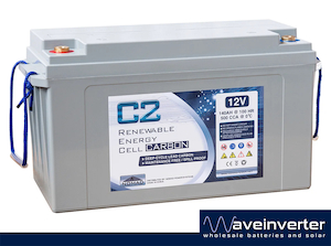 Electrical distribution equipment wholesaling: 12v 140AH NOMAD C2 CARBON DEEPCYCLE BATTERY 5Yr WARRANTY