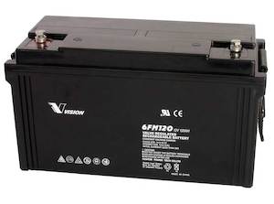 VISION 12v 120AH Deep Cycle AGM Battery FM120