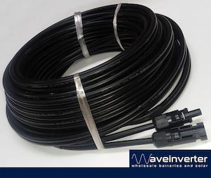 Solar 15m twin core array connection cable 6mm grade