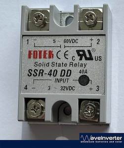 Solid State Relay for DC Power 40A