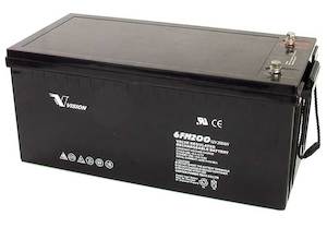 VISION 12v 200AH Deep Cycle AGM Battery FM200