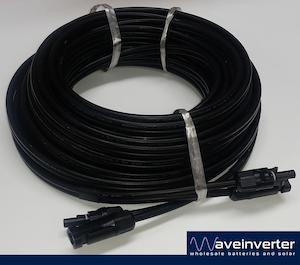 Solar 30m extension twin core cable 6mm grade