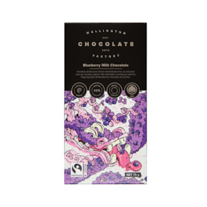 Chocolate: Blueberry Milk Bar [75g]