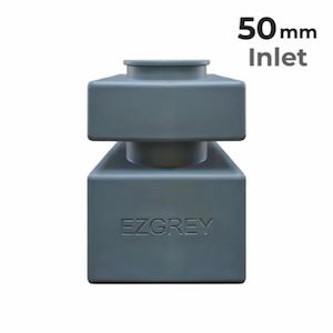 Toilet building manufacturing - portable: GreyFlow™ EZGREY™ (STANDARD) (Manual 100w) - 50mm Inlet