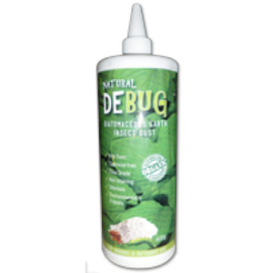 DEBug Diatomaceous Earth 400g Puffer Bottle