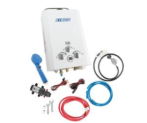 Kings Portable Gas Hot Water System (Incl Pump)