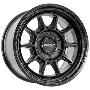 Sniper Recon-Matt Black 17x9 15p 6x139.7