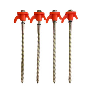 Motor vehicle parts: Screw in Peg RMR - 4 Pack