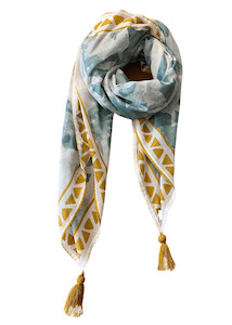 Clothing: Cat Print Scarf