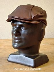 Deerskin cheesecutter cap