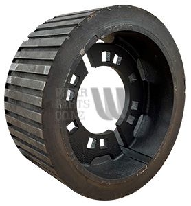 Crop Conveyor: Drive Wheel 194mm x 80mm to suit Grimme