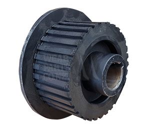 Rollers: Flanged Drive Roller 130 / 170mm x 65mm to suit Grimme 076.00820