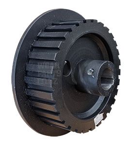 Rollers: Flanged Drive Roller 195 / 235mm x 60mm to suit Grimme