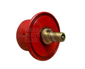 Flanged roller 100/ 136mm, 74mm width To suit Grimme 20002869