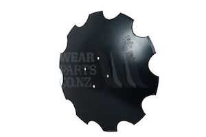 Disc Harrow: 20" Scalloped Amazone Disc Blade to suit Catros/Centaur