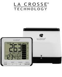 Partial Wireless Weather Stations: La Crosse Digital Rain Monitor with Indoor Temperature - 724-2310