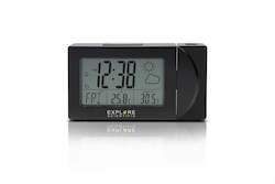 Explore Scientific Projection Clock with Weather Forecast Display and Outdoor Sensor