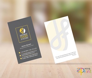 Vertical Business Card