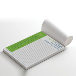 Notepad – A6 (105mm x 148mm)