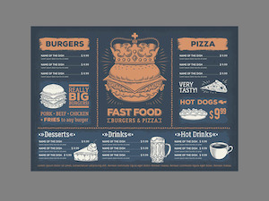 Water-proof & Rip-proof (for Flyers, Menu’s, Posters)