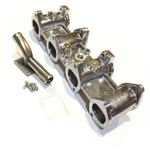 Inlet Manifold For 2 X Dcoe On To Bmw 2002 Engine. Comes Complete With Water Jac…