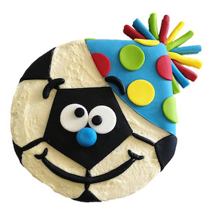 Fun Party Soccer Ball Cake DIY Cake 2 The Rescue