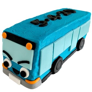 Easy DIY Birthday Bus Cake Kit Transport Party Cake Ideas