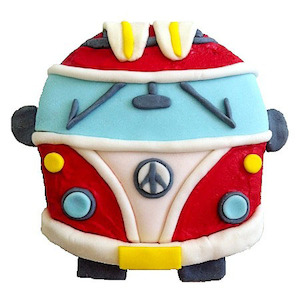 Cool DIY Kombi Van Birthday Cake Kit Cake 2 The Rescue