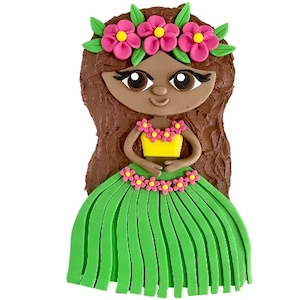 Hawaiian Birthday Cake Kit Princess Birthday Cake Luau Party