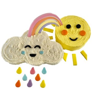 Hello Sunshine DIY Cake Kit Baby Shower Sunshine & Rainbows