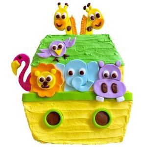 Cute and Friendly Noah’s Ark DIY Cake Kit Cake 2 The Rescue