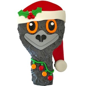 Emu Christmas Cake Kit - DIY Christmas Llama Cake Kit