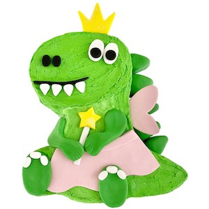 Dino Fairy Cake DIY Kit Dinosaur Fairy Princess Cake Baby Shower