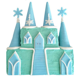 DIY Ice Castle Girls Birthday Cake Kit Cake 2 The Rescue