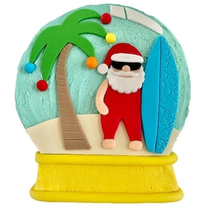 Snow Globe DIY Cake Kit Australian Themed Christmas Ideas