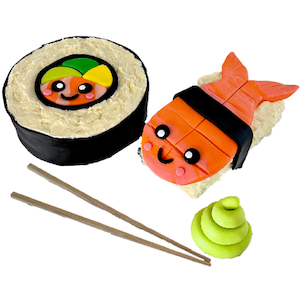 Sushi Theme DIY Cake Kit Birthday and Father’s Day Cakes