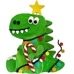 Christmas Tree-Rex Cake DIY Kit Cake 2 The Rescue